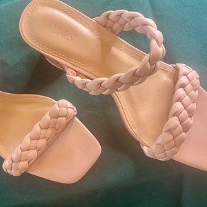 Dunes Braided Slip on Heel